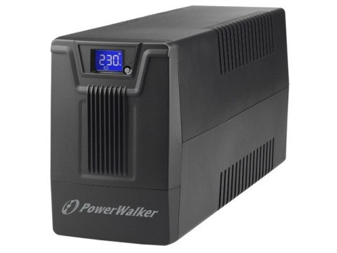 Zasilacz awaryjny UPS POWERWALKER LINE-INTERACTIVE 600VA SCL 2XSCHUKO 230V, RJ11/ 45 IN/OUT, USB, LCD Zasilacz awaryjny UPS POWERWALKER LINE-INTERACTIVE 600VA SCL 2XSCHUKO 230V, RJ11/ 45 IN/OUT, USB, LCD
