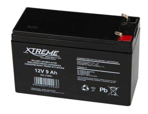 Akumulator żelowy 12V 9Ah XTREME Akumulator żelowy 12V 9Ah XTREME