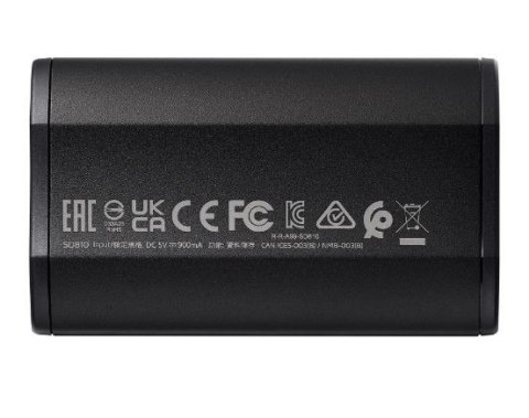 Dysk SSD External SD810 500GB USB3.2 20Gb/s czarny Dysk SSD External SD810 500GB USB3.2 20Gb/s czarny