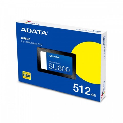 Dysk SSD Ultimate SU800 512GB S3 560/520 MB/s TLC 3D Dysk SSD Ultimate SU800 512GB S3 560/520 MB/s TLC 3D