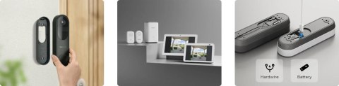 Inteligentny dzwonek Reolink D340B z baterią Wi-Fi 2K