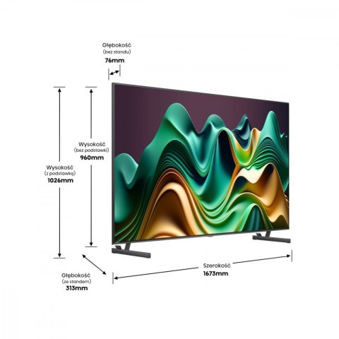 Telewizor MINI-LED ULED 75 cali 75U6NQ