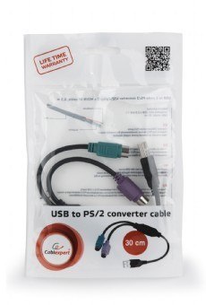 Adapter 2xPS2->USB mysz + klawiatura Adapter 2xPS2->USB mysz + klawiatura