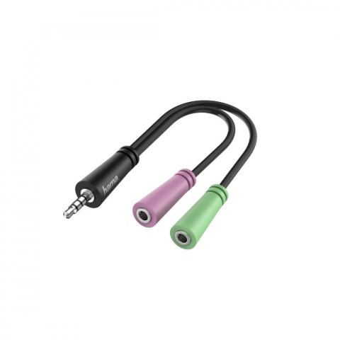 Adapter Jack 3.5 4pin - 2 x jack 3.5 Adapter Jack 3.5 4pin - 2 x jack 3.5