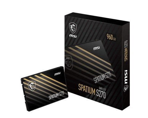 Dysk SSD SPATIUM S270 960GB 2,5 cala SATA3 500/450MB/s Dysk SSD SPATIUM S270 960GB 2,5 cala SATA3 500/450MB/s