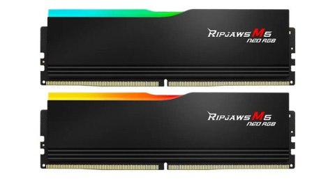 Pamięć PC DDR5 64GB (2x32GB) Ripjaws M5 Neo RGB AMD 6000MHz CL28 Pamięć PC DDR5 64GB (2x32GB) Ripjaws M5 Neo RGB AMD 6000MHz CL28