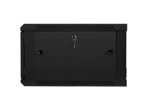 Szafa instalacyjna wisząca 19'' 6U 600X600mm czarna (drzwi szklane) Szafa instalacyjna wisząca 19'' 6U 600X600mm czarna (drzwi szklane)