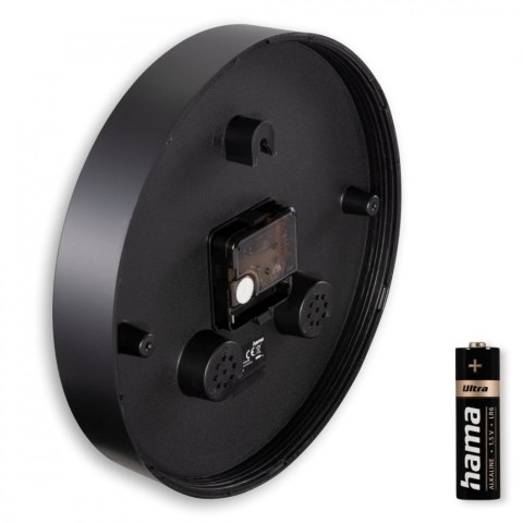 Zegar ścienny Elba 25cm Czarny Zegar ścienny Elba 25cm Czarny