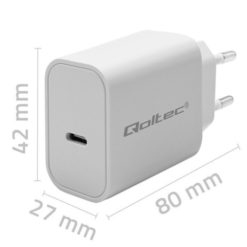 Ładowarka Super Quick PD | USB-C | 20W | 5-12V | 1.67-3A | Biała Ładowarka Super Quick PD | USB-C | 20W | 5-12V | 1.67-3A | Biała
