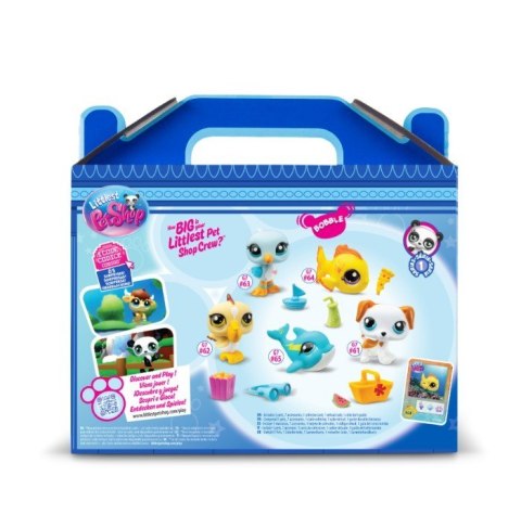 Littlest Pet Shop Zestaw figurek Plaża Littlest Pet Shop Zestaw figurek Plaża