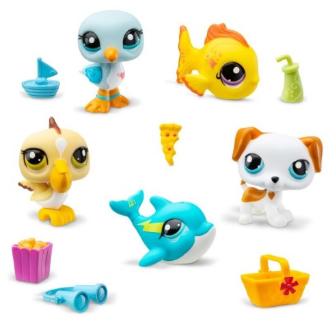 Littlest Pet Shop Zestaw figurek Plaża Littlest Pet Shop Zestaw figurek Plaża