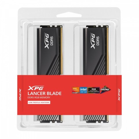 Pamięć XPG Lancer Blade DDR5 6000 32GB (2x16) CL30 RGB czarna Pamięć XPG Lancer Blade DDR5 6000 32GB (2x16) CL30 RGB czarna