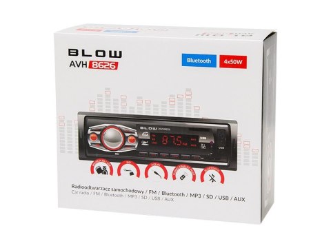 Radio samochodowe AVH-8626 MP3/USB/SD/MMC/BT Radio samochodowe AVH-8626 MP3/USB/SD/MMC/BT