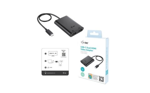 Adapter video USB-C Dual 4K/60Hz (single 8K/30Hz) HDMI Adapter video USB-C Dual 4K/60Hz (single 8K/30Hz) HDMI