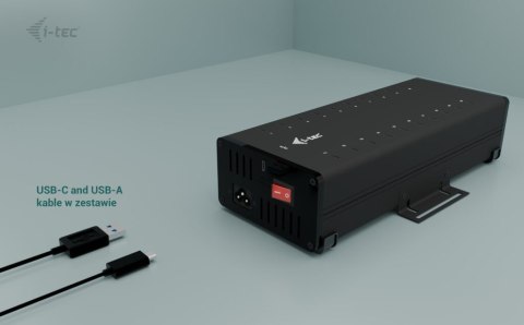 I-tec USB-C/USB-A Metal Charging + data HUB 15W per port 20x USB-C