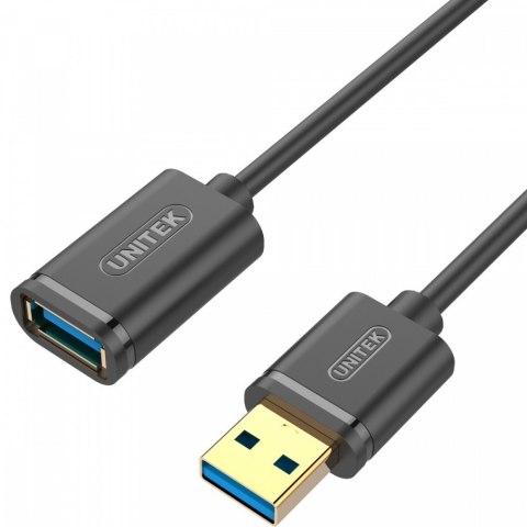 Przedłużacz USB 3.0, 1M, AM-AF; Y-C457GBK Przedłużacz USB 3.0, 1M, AM-AF; Y-C457GBK