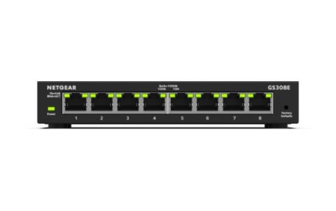 Przełącznik zarządzalny GS308E Switch 8xGE Przełącznik zarządzalny GS308E Switch 8xGE