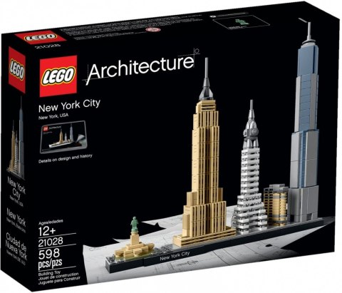 Klocki Architecture 21028 Nowy Jork Klocki Architecture 21028 Nowy Jork