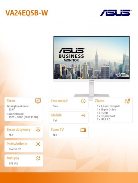 Monitor 23,8 cali VA24EQSB-W