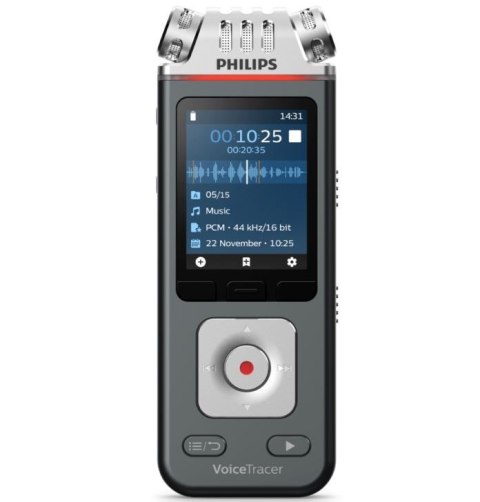 Dyktafon DVT6115 Pamięć 8GB,USB,microSDHC 32GB,3 mikrofony Hi-Fi Dyktafon DVT6115 Pamięć 8GB,USB,microSDHC 32GB,3 mikrofony Hi-Fi