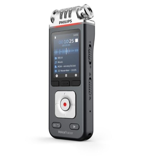 Dyktafon DVT6115 Pamięć 8GB,USB,microSDHC 32GB,3 mikrofony Hi-Fi Dyktafon DVT6115 Pamięć 8GB,USB,microSDHC 32GB,3 mikrofony Hi-Fi