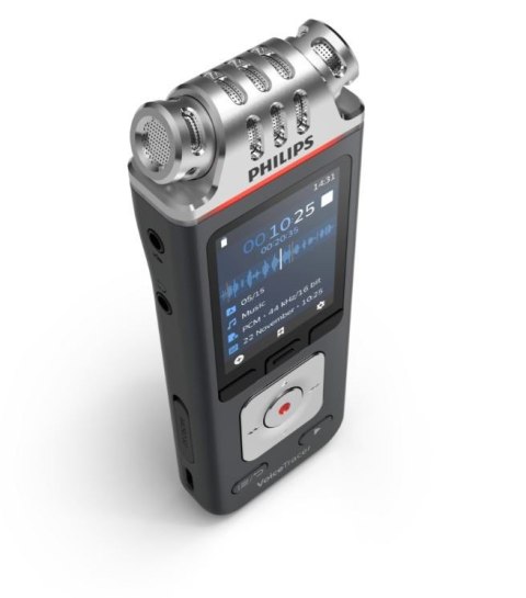 Dyktafon DVT6115 Pamięć 8GB,USB,microSDHC 32GB,3 mikrofony Hi-Fi Dyktafon DVT6115 Pamięć 8GB,USB,microSDHC 32GB,3 mikrofony Hi-Fi