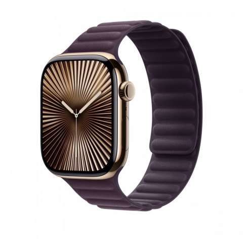 Pasek karbowany magnetyczny w kolorze jeżyny do koperty 46 mm - rozmiar M/L Pasek karbowany magnetyczny w kolorze jeżyny do koperty 46 mm - rozmiar M/L