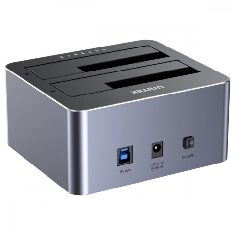 Stacja klonująca dyski 2,5/3,5 USB 5 Gbps; Y-3026GY01-EU Stacja klonująca dyski 2,5/3,5 USB 5 Gbps; Y-3026GY01-EU