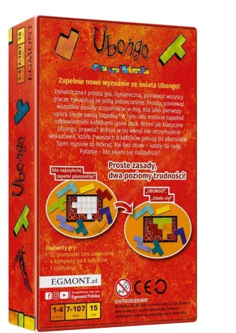 Gra Ubongo Classic Travel Gra Ubongo Classic Travel