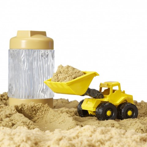 Masa plastyczna Wonder Factory Never Dry Sand Trucks, Koparka