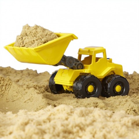 Masa plastyczna Wonder Factory Never Dry Sand Trucks, Koparka