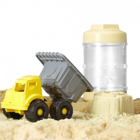 Masa plastyczna Wonder Factory Never Dry Sand Trucks, Wywrotka