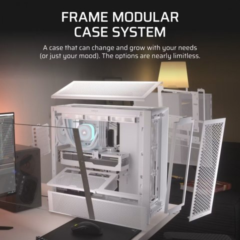Obudowa FRAME 4000D RS White Mid Tower ATX