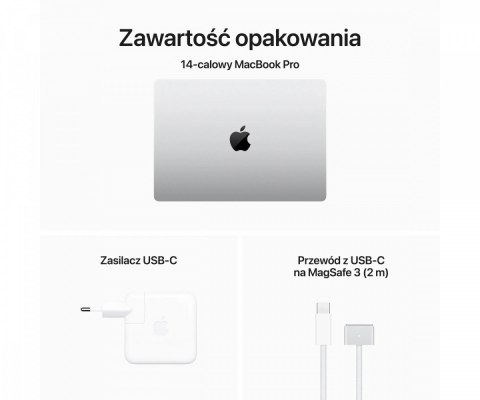 MacBook Pro 16,2 cali: M3 Max 16/40, 48GB, 1TB - Srebrny
