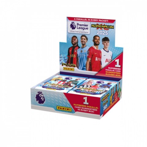 Karty Premier League PLUS 2025 saszetka display 24 sztuki Karty Premier League PLUS 2025 saszetka display 24 sztuki
