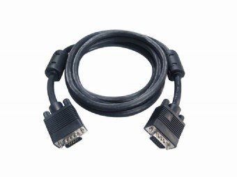 Przedłużacz 15F/15M VGA EKRAN+FERRYT 1.8M czarny Przedłużacz 15F/15M VGA EKRAN+FERRYT 1.8M czarny