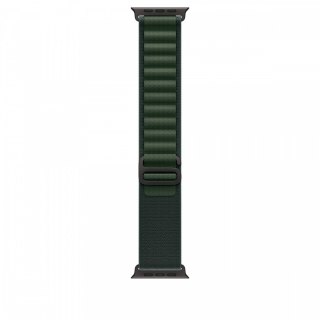 Opaska Alpine w kolorze ciemnozielonym do koperty 49 mm - rozmiar S - elementy z tytanu w kolorze czarnym