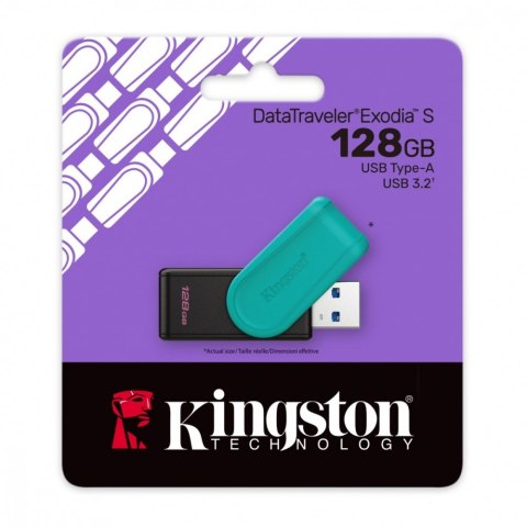 Pendrive Data Traveler Exodia S 128GB USB3.2 Gen1 Pendrive Data Traveler Exodia S 128GB USB3.2 Gen1