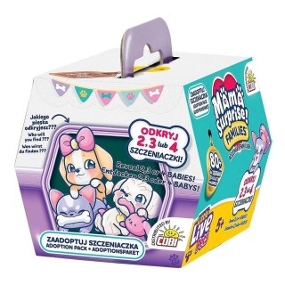 Zestaw figurek Little Live Pets - Mama Surprise! Families! Zaadoptuj szczeniaczka!