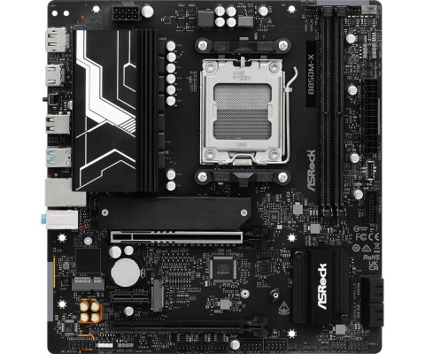 Płyta główna B850M-X R2.0 AM5 2DDR5 M.2 USBC mATX Płyta główna B850M-X R2.0 AM5 2DDR5 M.2 USBC mATX
