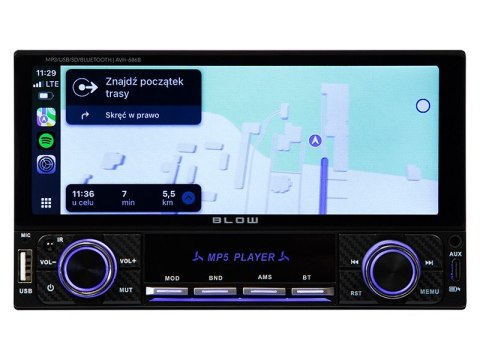 Radio samochodowe AVH-686B 2DIN 7 cali RDS MP3/USB/micro SD/BLUETOOTH Radio samochodowe AVH-686B 2DIN 7 cali RDS MP3/USB/micro SD/BLUETOOTH