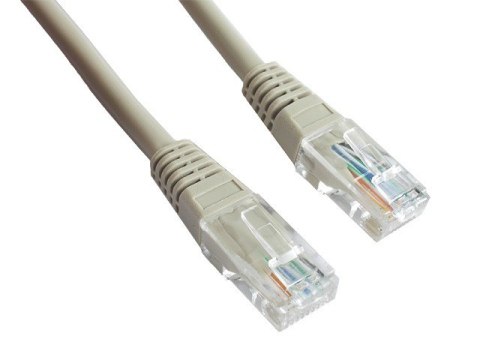 Patch cord kat.5e osłonka zalewana 50M szary Patch cord kat.5e osłonka zalewana 50M szary