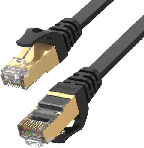 Kabel Ethernet Unitek patchcord cat.7 SSTP (8P8C), RJ-45 LAN, przewód sieciowy 15m, płaski Kabel Ethernet Unitek patchcord cat.7 SSTP (8P8C), RJ-45 LAN, przewód sieciowy 15m, płaski