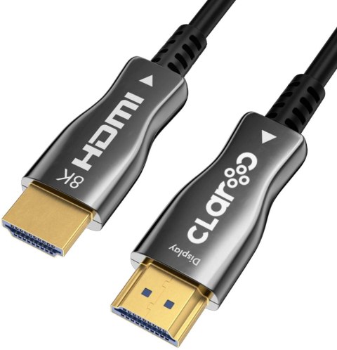 Kabel HDMI Claroc optyczny HDMI 2.1 AOC 8K 120Hz 30m Kabel HDMI Claroc optyczny HDMI 2.1 AOC 8K 120Hz 30m