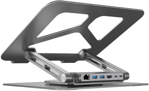 Unitek Podstawka pod laptop USB-C HDMI 4K PD 100W Unitek Podstawka pod laptop USB-C HDMI 4K PD 100W