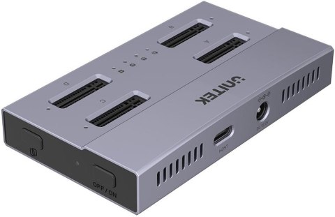 Unitek USB4 4-kieszeniowa stacja dokująca/ klonująca M.2 SSD Unitek USB4 4-kieszeniowa stacja dokująca/ klonująca M.2 SSD