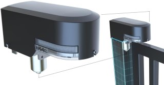 Zestaw FAAC S2500I do 5m bram dwuskrzydłowych (pod malowanie)