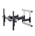RMSA1 Uchwyt ścienny obrotowy PIVOT do monitorów 42-98 cali 120KG VESA 200×200 - 600×400 174-707 mm