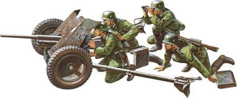 Model plastikowy German 37 mm Anti-tank Gun