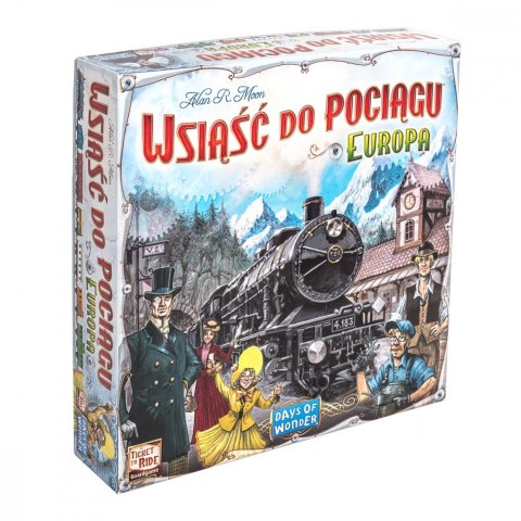 Gra Wsiąść do Pociągu Europa Gra Wsiąść do Pociągu Europa